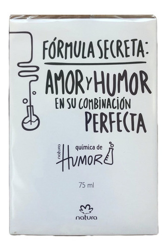 Natura Química De Humor Perfume Másculino 75 Ml