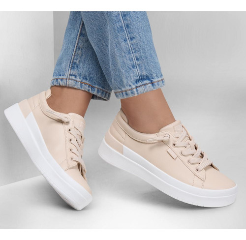 Zapatilla Mujer D'vine Sky Main Step Beige Skechers