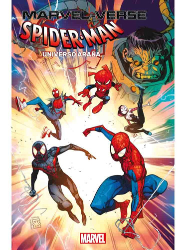 Marvel-verse Spider-man Universo Araña, De Brian Michael Bendis. Serie Marvel Verse Editorial Panini Marvel Argentina, Tapa Blanda En Español, 2023