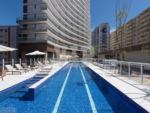 Imagem 30 de 30 de Apartamento A Venda Com 2 Dormitórios Vista Total Para O Mar Na Pompéia Em Santos - Ap00606 - 69853188