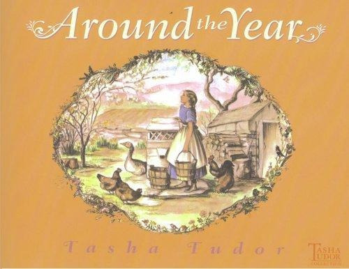Around The Year, De Tasha Tudor. Editorial Simon Schuster, Tapa Blanda En Inglés