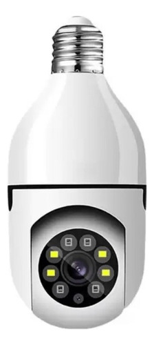 Camera Ip Wifi 360 Residencial Sensor De Presença Noturno Cor Branco