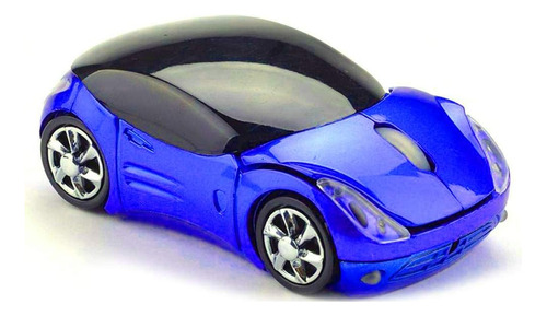 Mouse Inalambrico Kingdom Sport Car Usb Azul