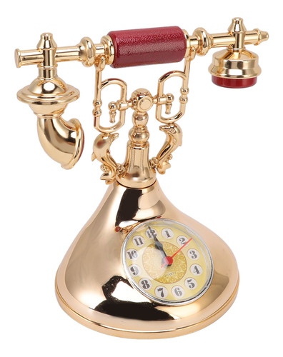 Reloj De Teléfono Retro, Alarma Vintage, Único, Elegante Y P