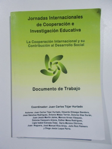 Libro  Jornadas Internacionales De Cooperación E Investigaci