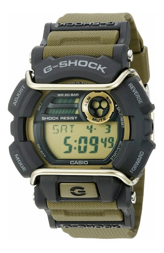 Relogio Casio G-shock Militar Exercito Brasileiro Gd-400-9cs