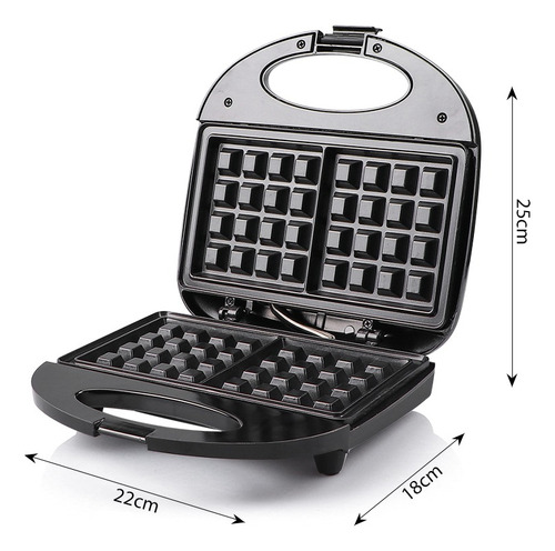 Maquina Para Hacer Pan Waffle Maker R 242