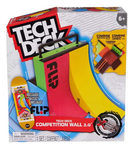 Finger Skate Tech Deck X-connect Rampa Con Patineta
