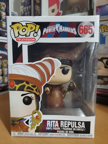 Funko Pop! Rita Repulsa 665 - Power Rangers (Usado)