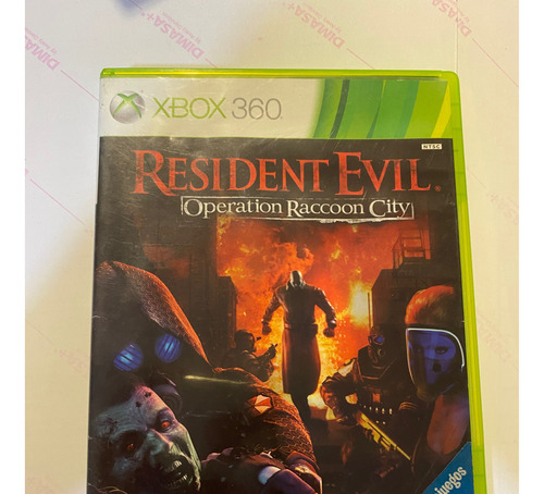 Resident Evil Operation Raccoon City Xbox 360 (silent,saw)