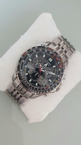 Citizen Navihawk Jr3034-59e Titânio C650 Eco Drive Red (Usado)
