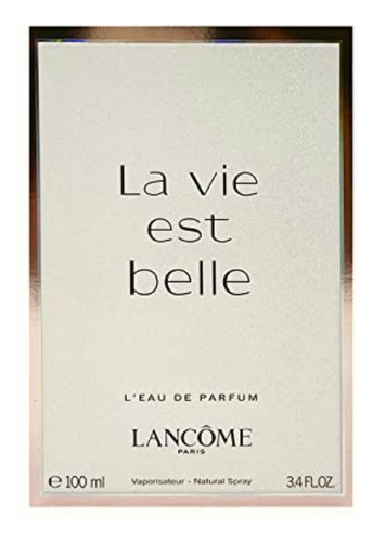 Lancome La Vie Est Belle For Women Eau De Parfum Spray, 3.4