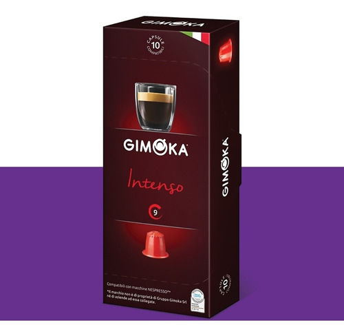 30 Cápsulas Nespresso Compatibles Gimoka Italia