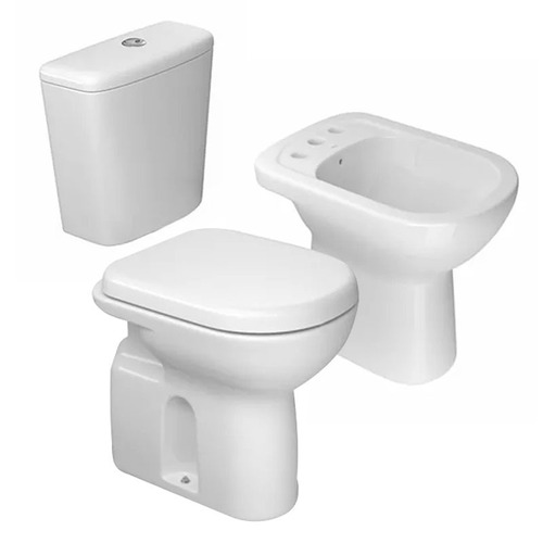 Sanitarios Baño Completo Inodoro Mochila Bidet Deca Vogue