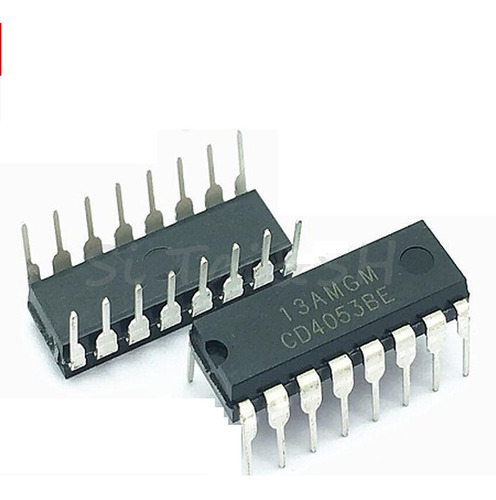 5 Piezas Cd4053 Circuito Multiplexor/demultiplexor Dip 16