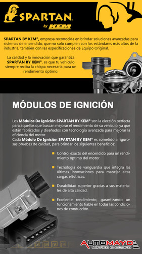 Módulo Encendido Spartan By Kem Trailduster L6 3.7l 75-79