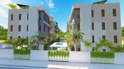 Imagen 13 de 22 de Buy A 7-10 Minutes Walking Penthouse Or Apartment In Cortecito, Punta Cana From $137,000-215,000
