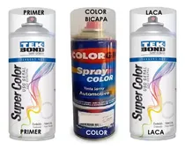 Comprar Pintura Automotriz En Aerosol Retoque Bicapa Color + Lacas