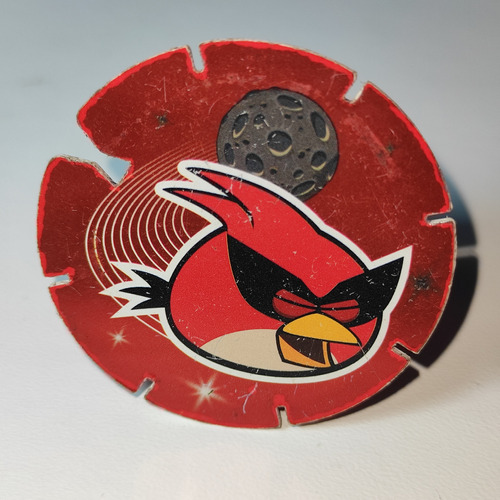 Vuela Tazos Angry Birds Space #49 Silver Sabritas Mexico