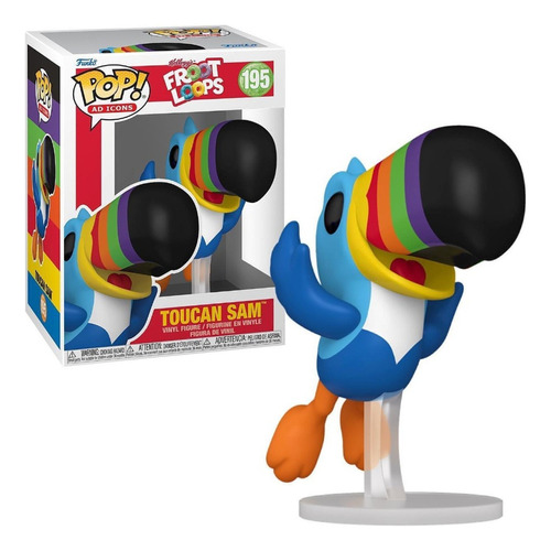 Funko Pop Icons Froot Loops Kelloggs - Toucan Sam 195