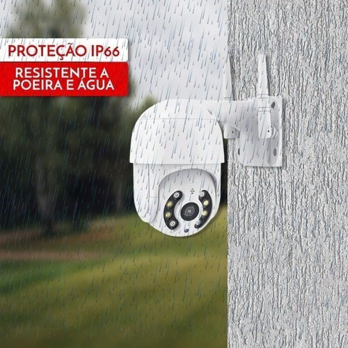 Kit 2 Cameras Ip Icsee Wifi A8 + 2 Cartões Memória Sd 64gb