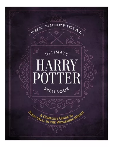 Livro Dos Feitiços Não Oficial Harry Potter Inglês Capa Dura