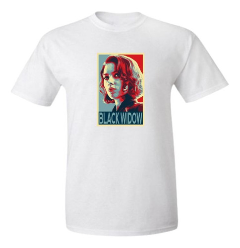 Remera Sublimada Unisex Black Widow Natasha Romanoff