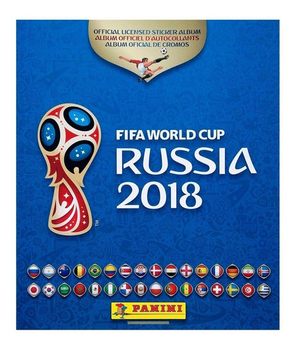 Estampa Mundial Russia 2018 Panini 