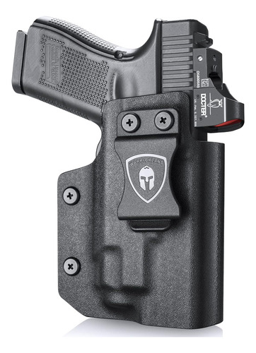 Glock 19 Tlr7/tlr7a Holster Iwb Kydex Holster Optic Cut Fitg