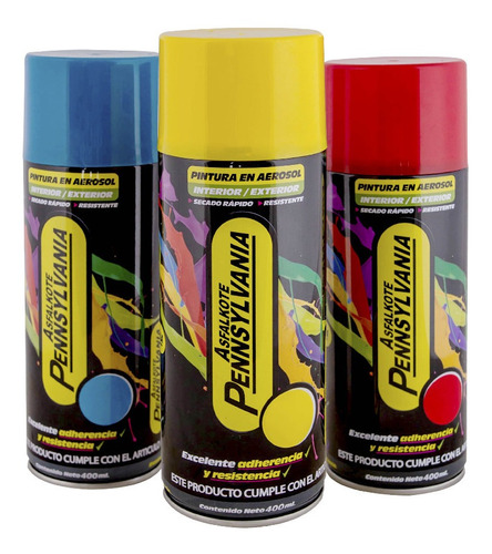 Pintura En Aerosol Spray 400ml Brillante O Mate Colores Br8