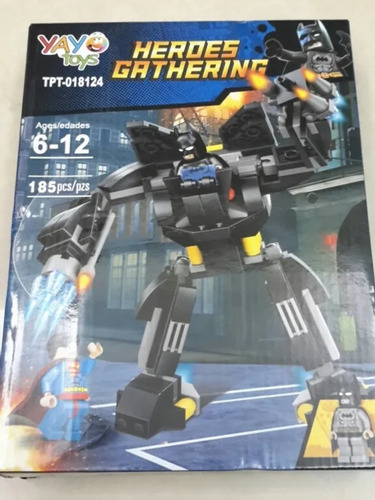 Bloques Yayo Toys Tpt-018124 Heroes Gathering Batman.