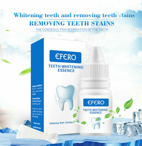 Esencia Blanqueadora Dental Efero Limpeza Higiene Oral Remov