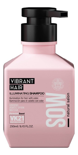 Sow Vibrant Hair Shampoo X 250ml