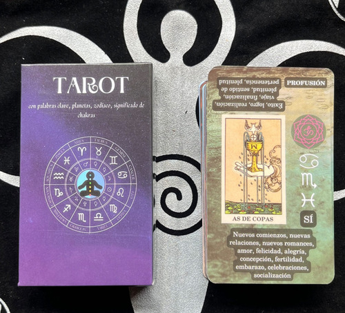 Tarot Rider-waite Con Descripción En Español En Cada Carta