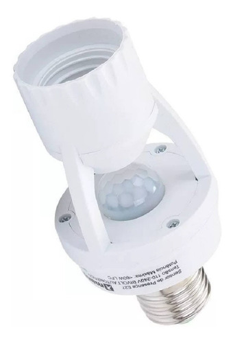 Imagem 4 de 4 de Sensor De Presença Com Fotocélula Para Lâmpada Soquete E27