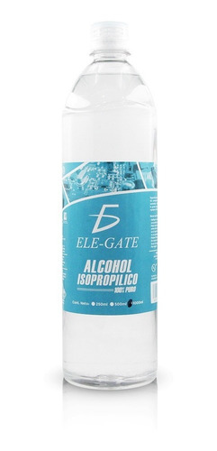 Alcohol Isopropílico 100% Puro 1 Litro Ele-gate