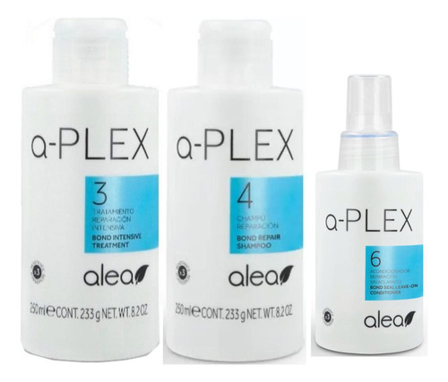 A-plex Tratamiento 250ml Shampoo 250ml Y Acondicionador 120m