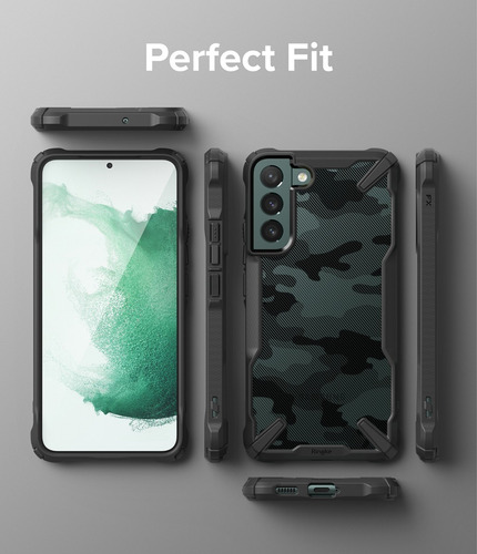 Imagen 3 de 7 de Funda Ringke Fusion X Design Para Samsung Galaxy S22 Plus