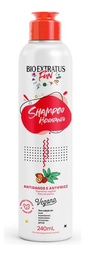 Shampoo Fun Hidratante Antidanos Antifrizz 240ml