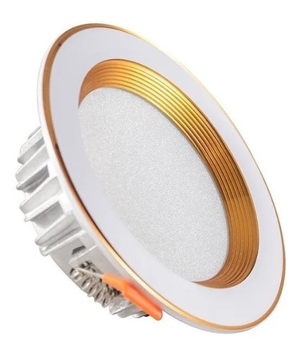 Plafon Led 18w Satinado Bote 12 Cm 1400 Lum Paquete 10 Pieza