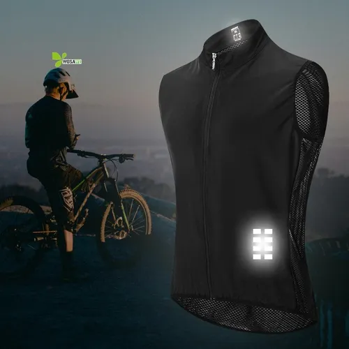 Comprar Chaleco de ciclismo para hombre reflectante sin mangas Jersey MTB  bicicleta de carretera transpirable bicicleta Tops Gilet