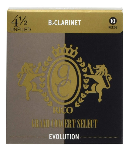 Rico Grand Concert Select Evolution Bb - Cañas Para Clarinet