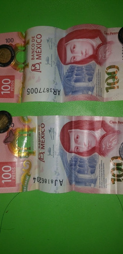 Billete Nuevo De 100 Pesos 
