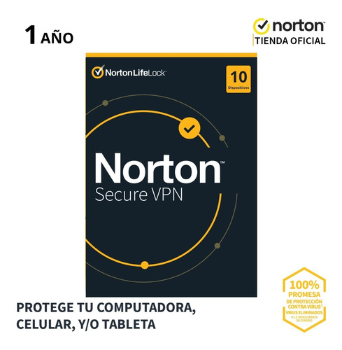 Norton Vpn 10 Dispositivos 1 Año