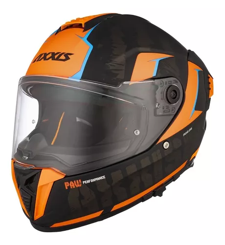 Casco Moto Integral Axxis Hawk Sv Evo Paw B4 Doble Visor