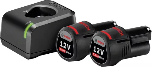 Kit Cargador + 2 Baterias 18v 4 Amp Combo Bosch Professional