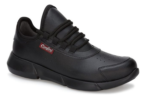 Zapatos Secundaria R51467pr Polipiel Mujer Flat Agujetas