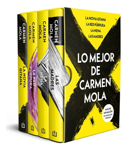 Estuche Carmen Mola Las Madres - La Nena - La Novia Gitana+1