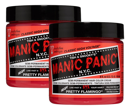 Tinte Para El Cabello Manic Panic Classic Pretty Flamingo, 1
