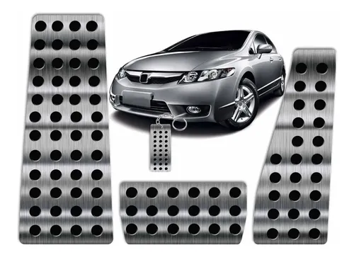 Pedaleira E Descanso Honda Civic Si Inox Puro G8 06-11